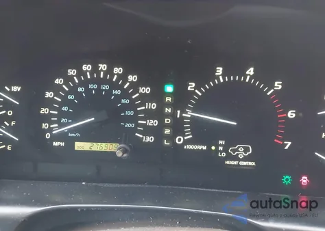 2000 Lexus Lx 470 from USA, damaged, VIN JT6HT00W0Y0111570